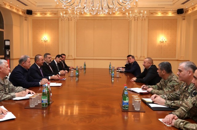 Azerbaijan Accomplished Target to Make Sure Turkey Plays Equal Status With Russia in Karabakh: Aliyev
